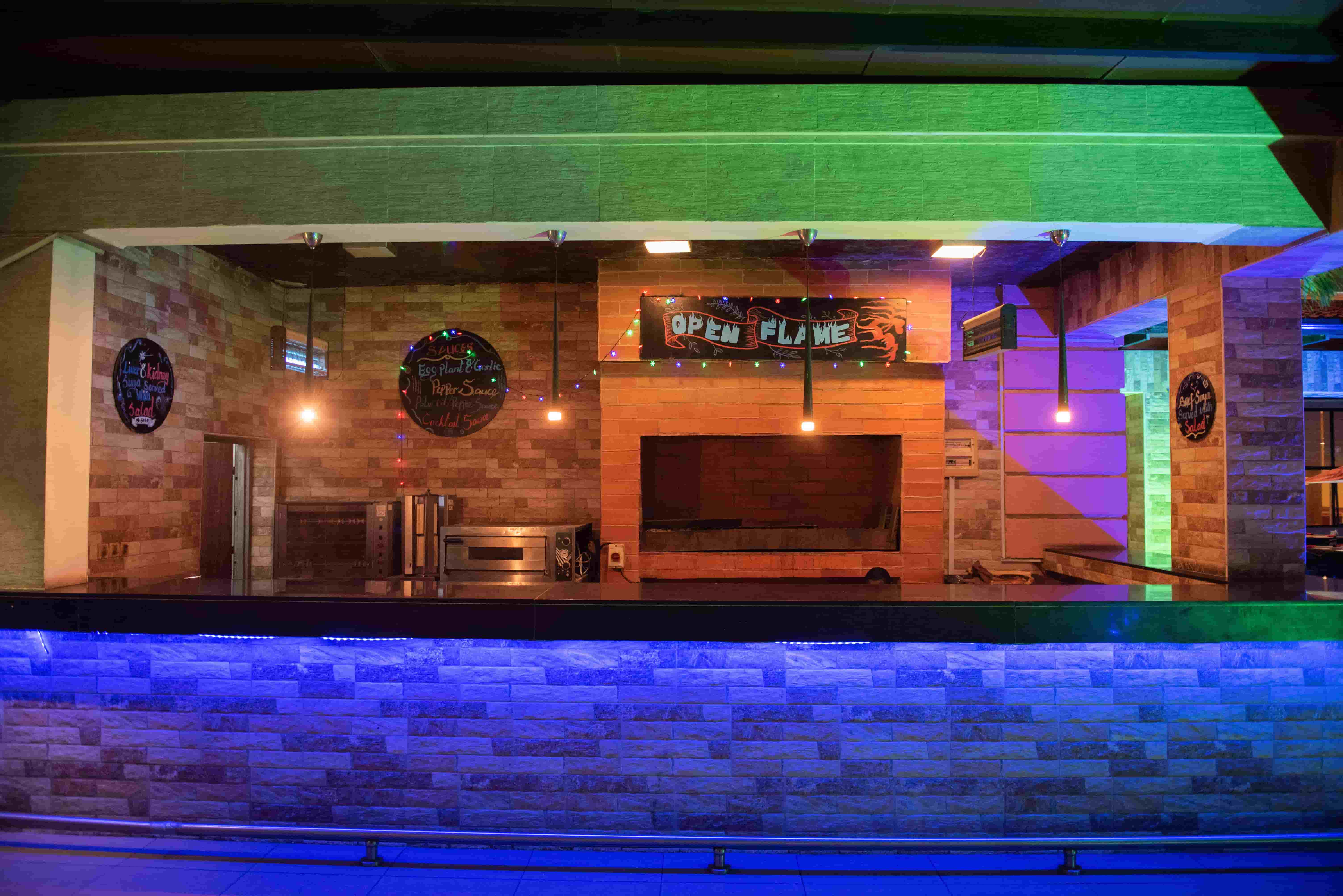 Open Flame Grill